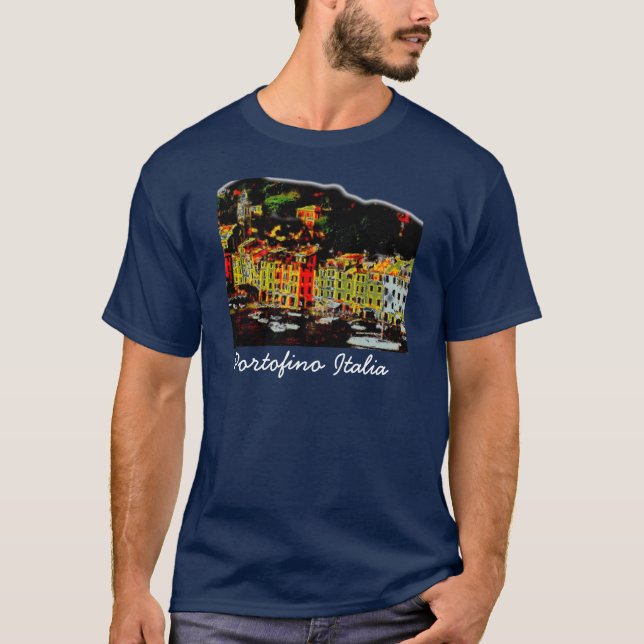 T-shirt Portofino Italie (Devant)