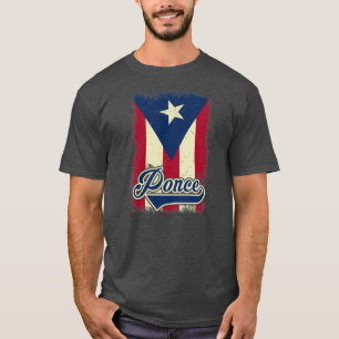 T-shirt Portoricain Drapeau Ponce Pride Porto Rico