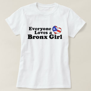 T-shirt Portoricaine Bronx Girl