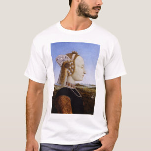 T-shirt Portrait Battista Sforza Piero Francesca médiéval
