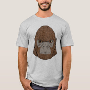 T-shirt Portrait Bigfoot 1 (Ape-Like)