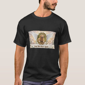 T-shirt Portrait commémoratif personnalisé d'ailes d'ange