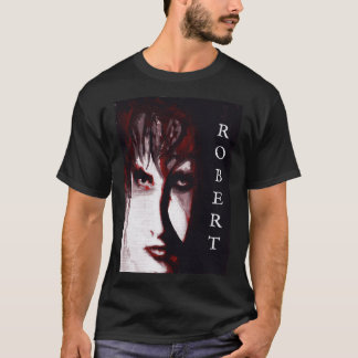 T-shirt Portrait d'art d'un homme de musique gothique post