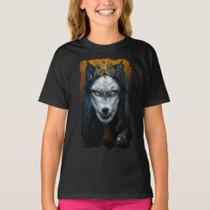 T-shirt Portrait d'Art numérique d'un loup-garou