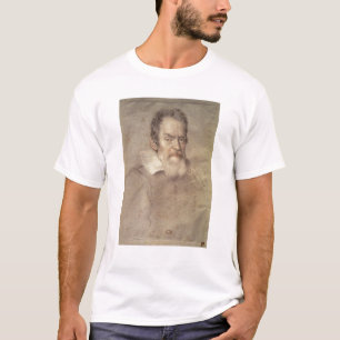T-shirt Portrait d'astronome de Galileo Galilei