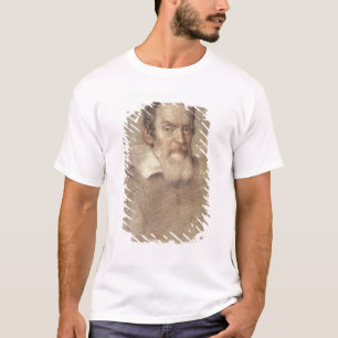 T-shirt Portrait d'astronome de Galileo Galilei