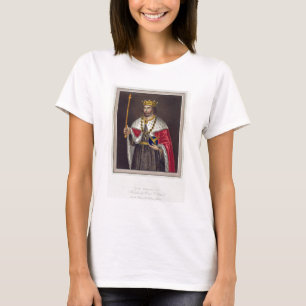 T-shirt Portrait de 1284-1327) fondateurs du Roi Edouard