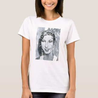 T-shirt Portrait de Baker de Josephine par Vanessa Daou