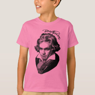 T-shirt Portrait de Beethoven sur des T-shirts, tasses,