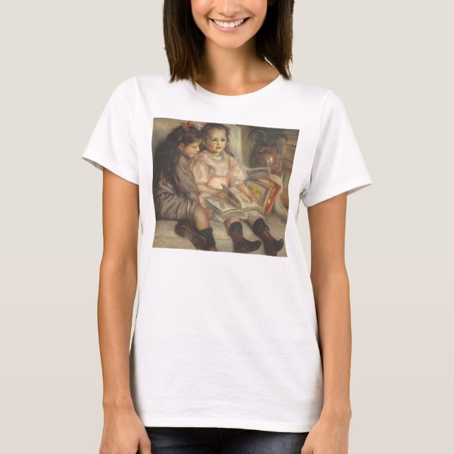 T-shirt Portrait de Caillebotte Enfants par Pierre Renoir (Devant)