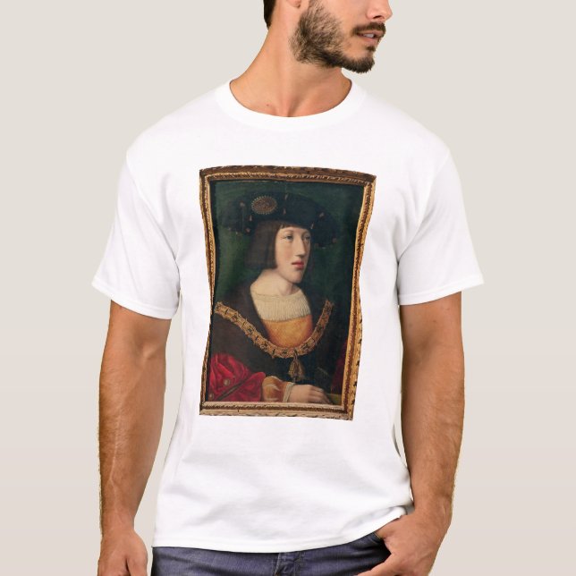 T-shirt Portrait de Charles V (Devant)