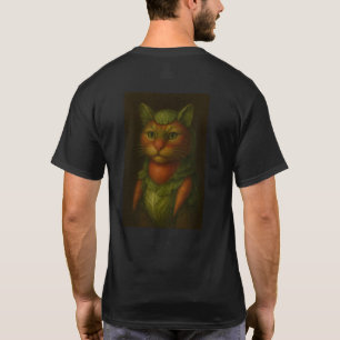 T-shirt Portrait de chat Renaissance