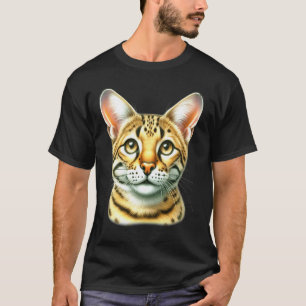 T-shirt Portrait de chat Savannah