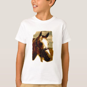 T-shirt Portrait de cheval