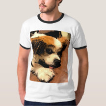 T-shirt portrait de chien