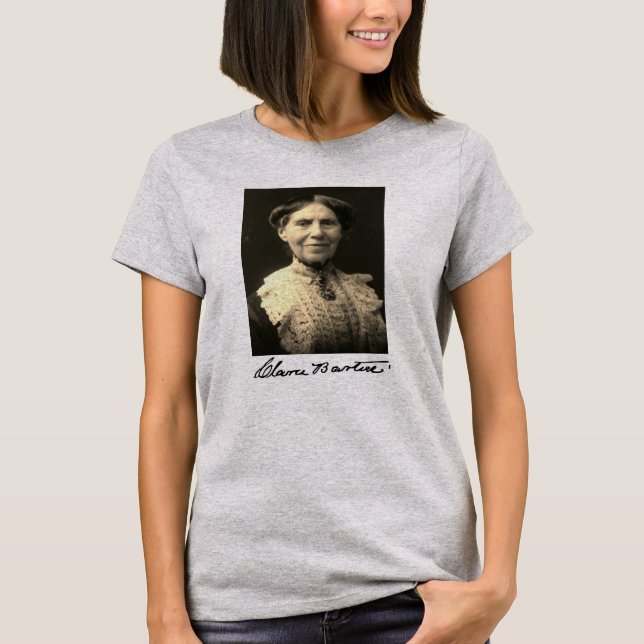 T-shirt Portrait de Clara Barton (Devant)