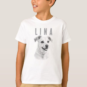 T-shirt Portrait de compagnie personnalisé
