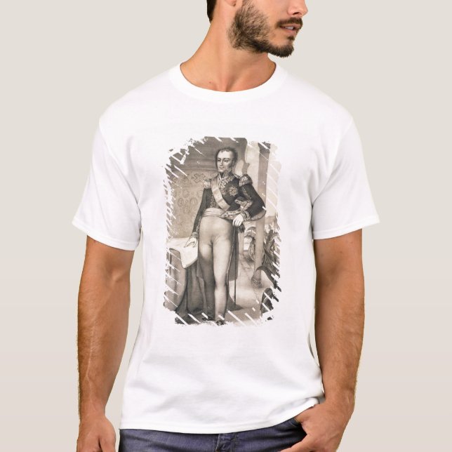 T-shirt Portrait de Comte de Bourmont (1773-1846), COM (Devant)