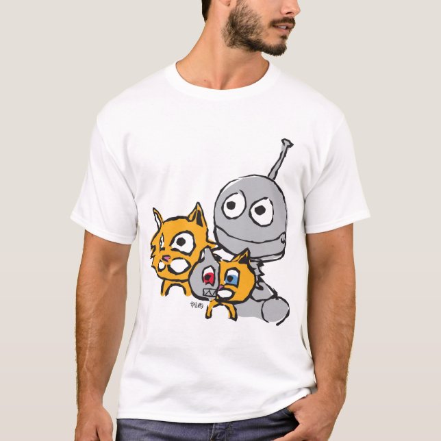 T-shirt Portrait de famille (Devant)