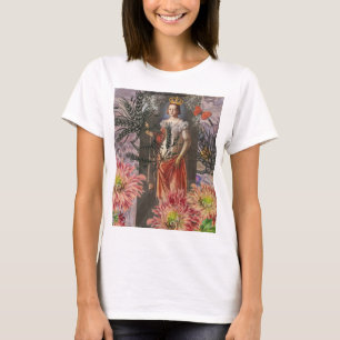 T-shirt Portrait de femme Vierge Antique Coloré Riche
