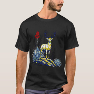 T-shirt Portrait de Frida Kahlo Artiste Mexicaine Icône Aq