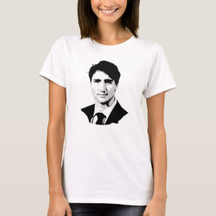 T-shirt Portrait de Justin Trudeau