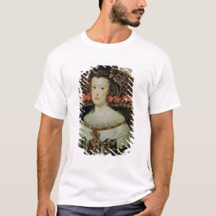 T-shirt Portrait de la Reine Maria Anna de l'Espagne