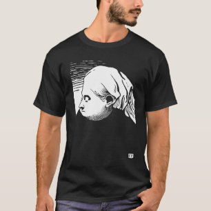 T-shirt Portrait de la reine Victoria en xylographie