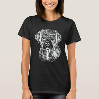 T-shirt Portrait de Labrador Retriever en ligne Propriétai