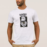 T-shirt Portrait de loup-garou Blakgraz