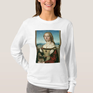 T-shirt Portrait de Madame avec une licorne, c.1505-6