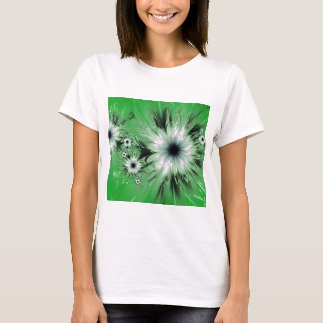 T-shirt Portrait de marguerite (Devant)
