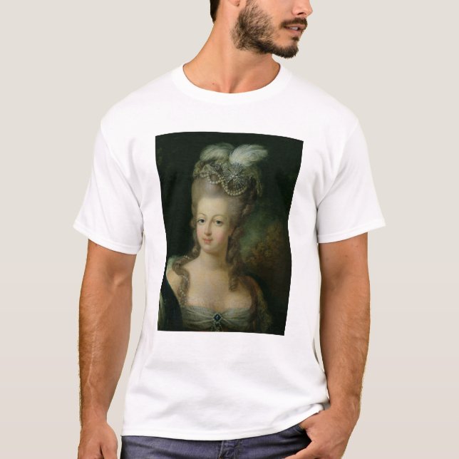 T-shirt Portrait de Marie-Antoinette (Devant)