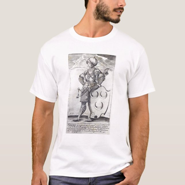T-shirt Portrait de Mehmed II (Devant)