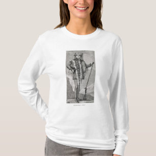 T-shirt Portrait de Meriwether Lewis gravé