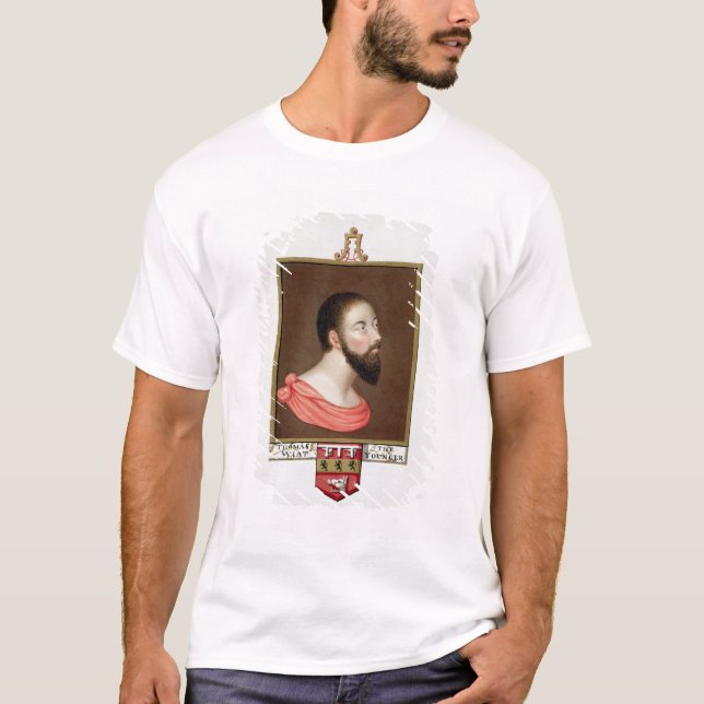 T-shirt Portrait de monsieur Thomas Wyatt le plus jeune (Devant)