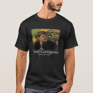 T-shirt Portrait de Paul Gauguin autoportrait chapeau grap