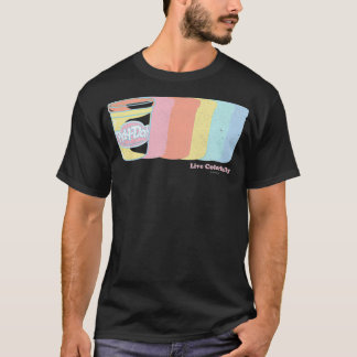 T-shirt Portrait de piste arc-en-ciel de PlayDoh