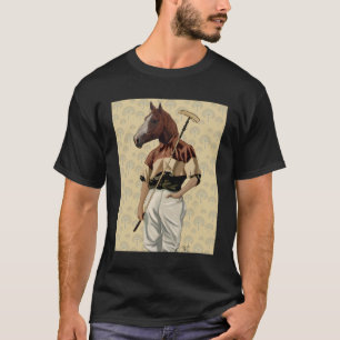 T-shirt Portrait de Polo Horse