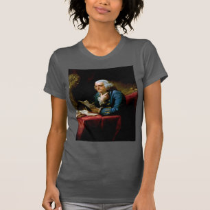 T-shirt Portrait de pouce, Benjamin Franklin Père fondateu