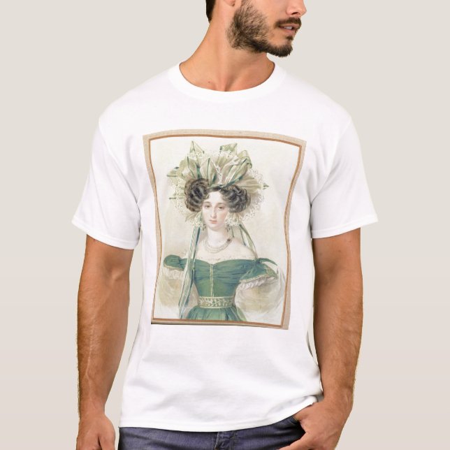 T-shirt Portrait de princesse Elizabeth Vorontsova (Devant)