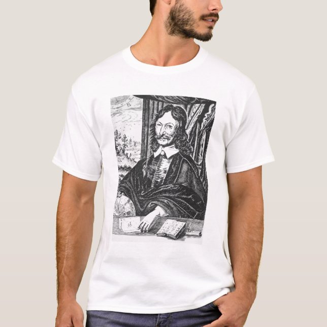T-shirt Portrait de William Lilly (1602-81), de son 'Chr (Devant)
