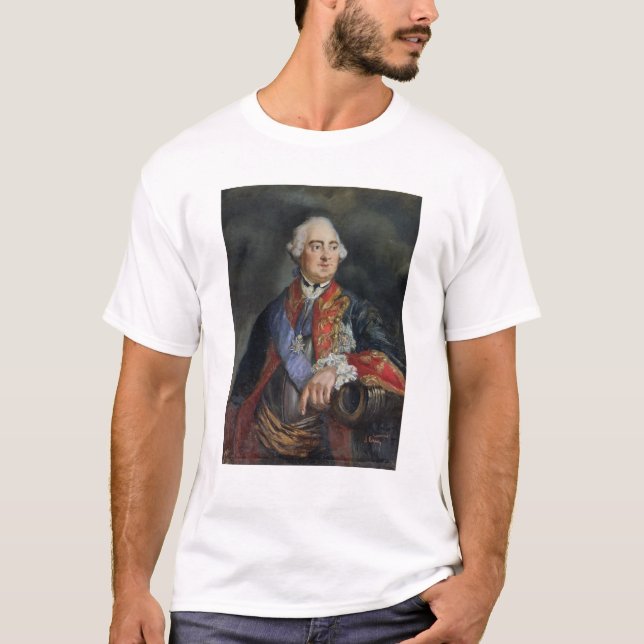 T-shirt Portrait du mathématicien Leonhard Euler (Devant)