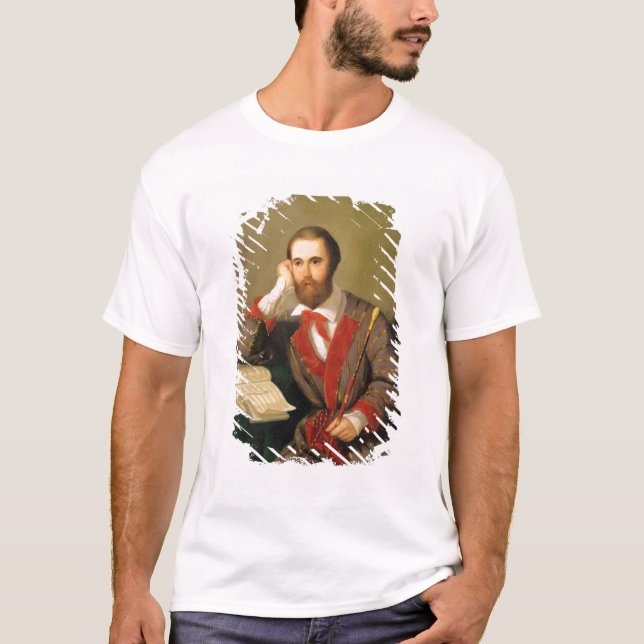 T-shirt Portrait d'un homme (Devant)