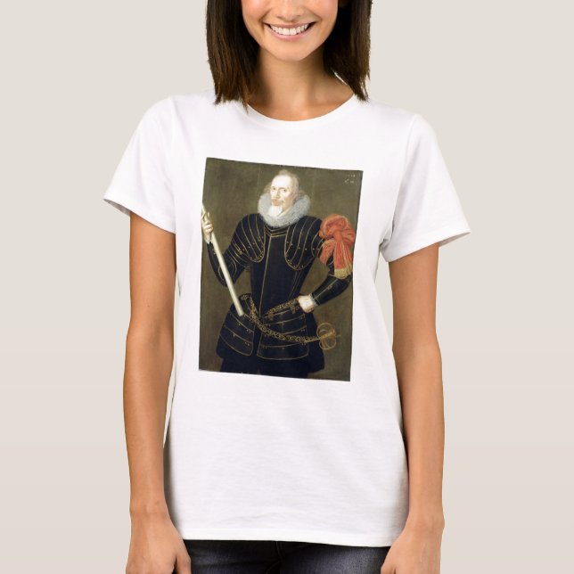 T-shirt Portrait d'un homme, 1593 (huile sur panneau) (Devant)