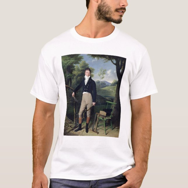 T-shirt Portrait d'un homme 3 (Devant)