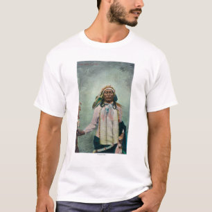 T-shirt Portrait en chef de queue de fer de Sioux