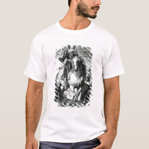 T-shirt Portrait équestre d'Oliver Cromwell
