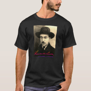 T-shirt Portrait et signature de Fernando Pessoa