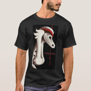 T-shirt Portrait Francine négatif de la Terre